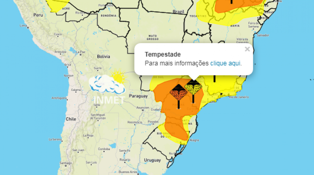 Marília e região têm risco de chuvas fortes; temperatura cai no final da semana