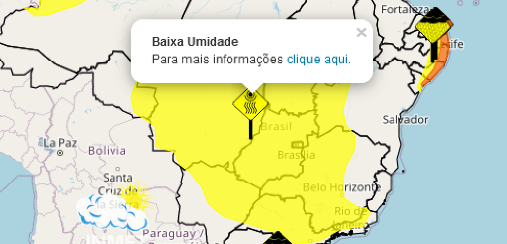 Meteorologia faz alerta de baixa umidade do ar em Marília e região