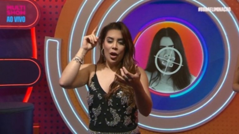 'BBB22': Naiara Azevedo 'joga' Round 6 com Jade Picon