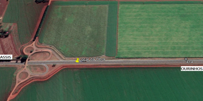 Obras em rodovia vão interditar acesso para Palmital nesta sexta