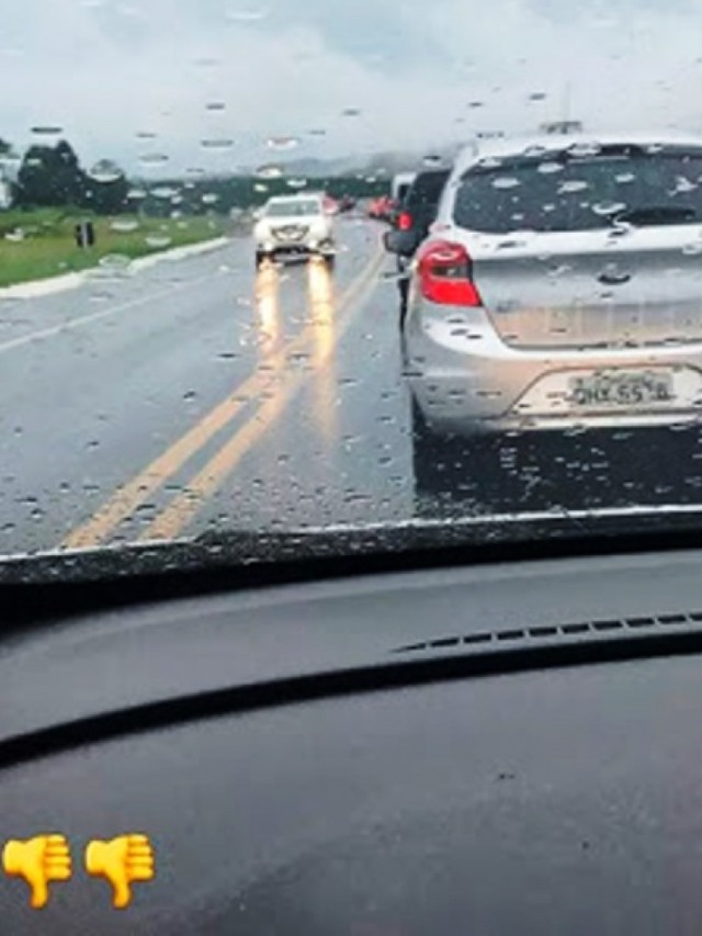 Jovem divulga foto de chuva pouco antes de acidente em SC; amigas morrem