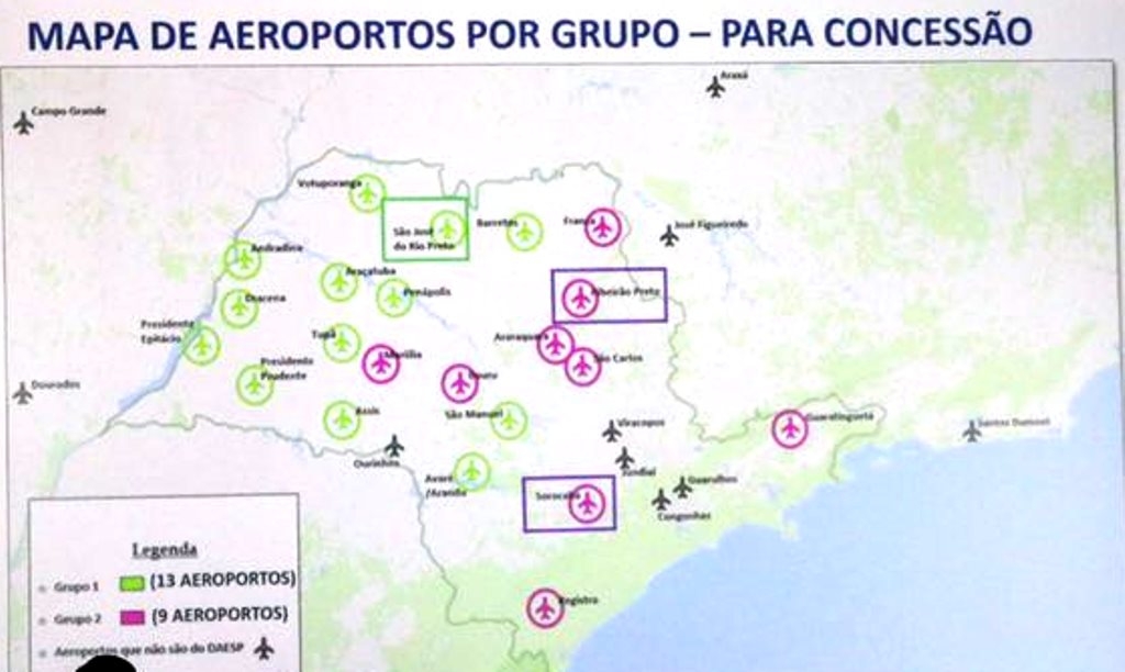 Aeroporto de Marília deve ser privatizado em lote de Ribeirão Preto