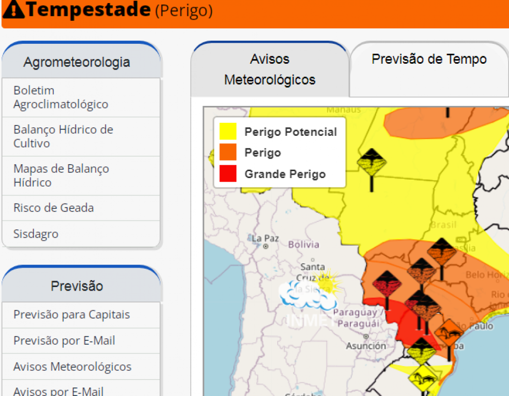 Alerta para chuvas intensas inclui Marília e região; vale até sábado