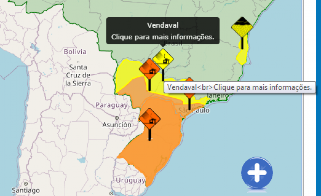 Marília tem alerta para vendaval e previsão de queda nas temperaturas