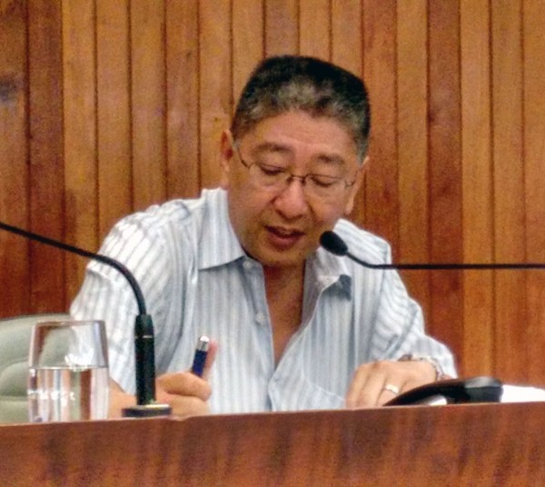 Secretário municipal da Saúde, Luiz Takano