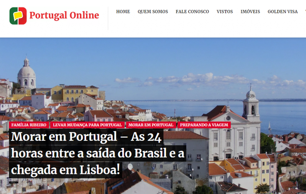 Família mariliense muda para Portugal e cria blog para contar jornada