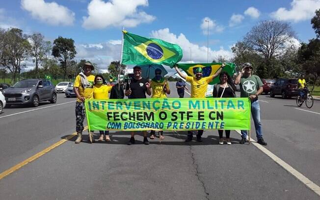 Militantes Bolsonaro