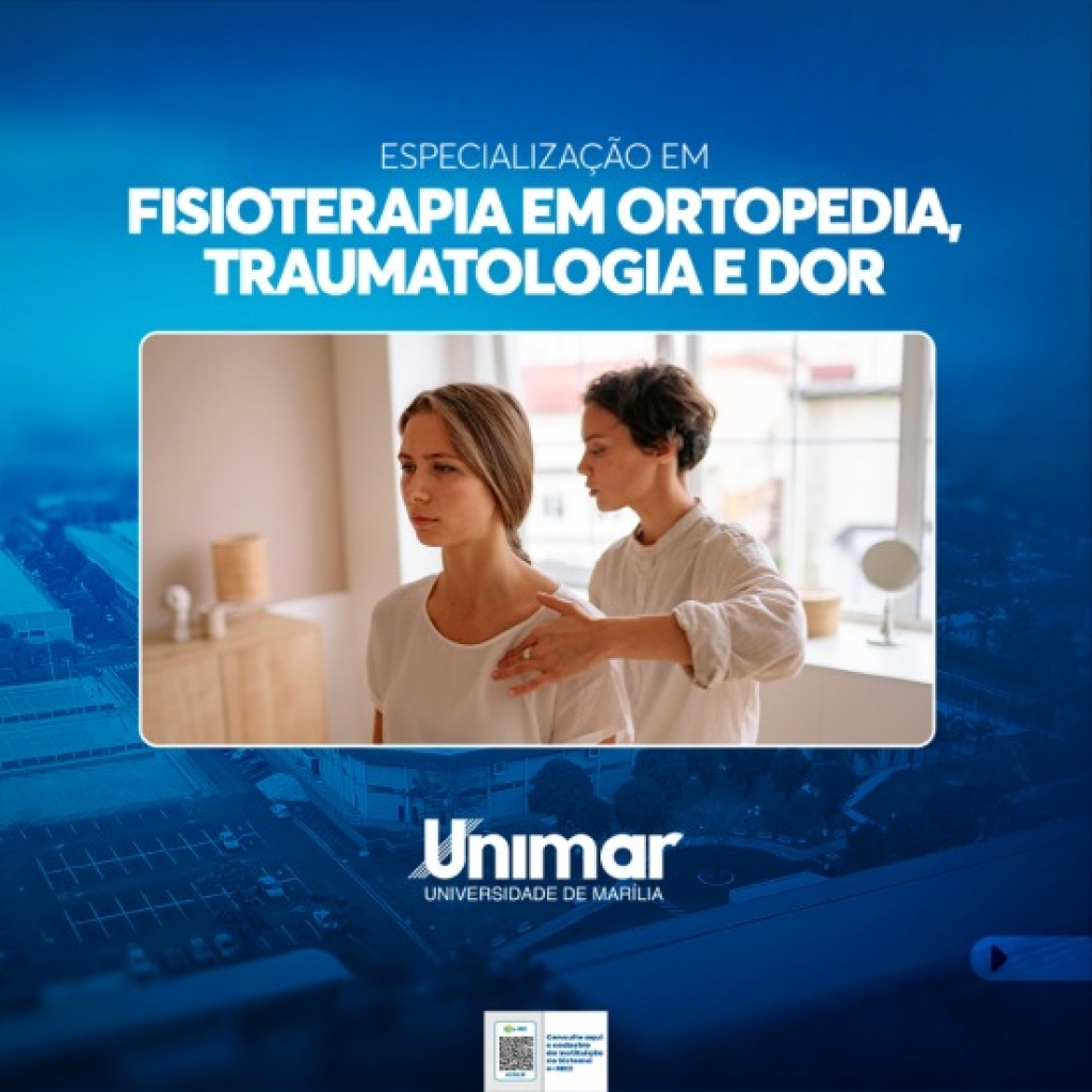 Pós-graduação de Fisioterapia em Ortopedia, Traumatologia e Dor da Unimar une teoria e prática