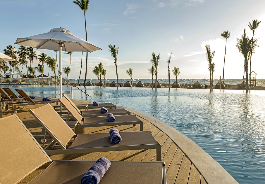 Piscina infinita do Nickelodeon Resort Punta Cana . Foto: Rafael Nascimento/ iG Turismo