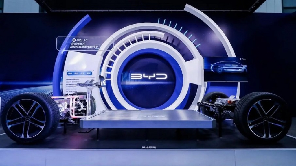 BYD apresenta base 'e-Platform 3.0' para seu novo conceito de carro elétrico