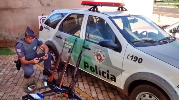 Caçador é detido na região, paga fiança e vai para casa