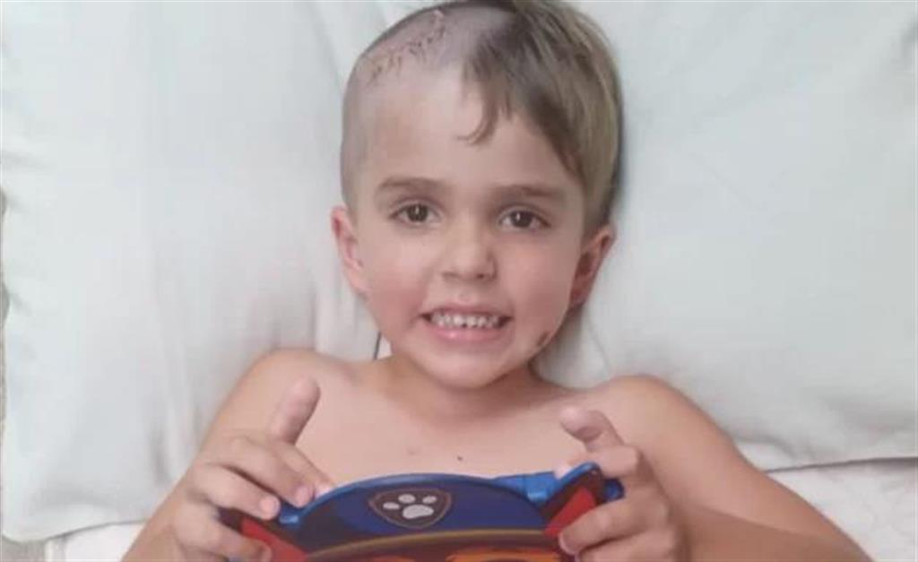Queda revela tumor e campanha pede ajuda para criança em Marília