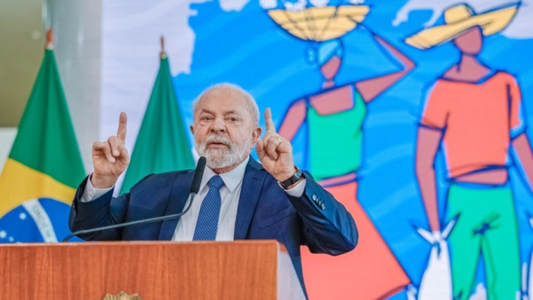 Ricardo Stuckert/PR Lula foi o primeiro chefe de Estado a discursar na reunião