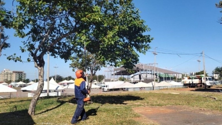Agência Brasília Manutenções preparam Taguaparque para celebração de Pentecostes
