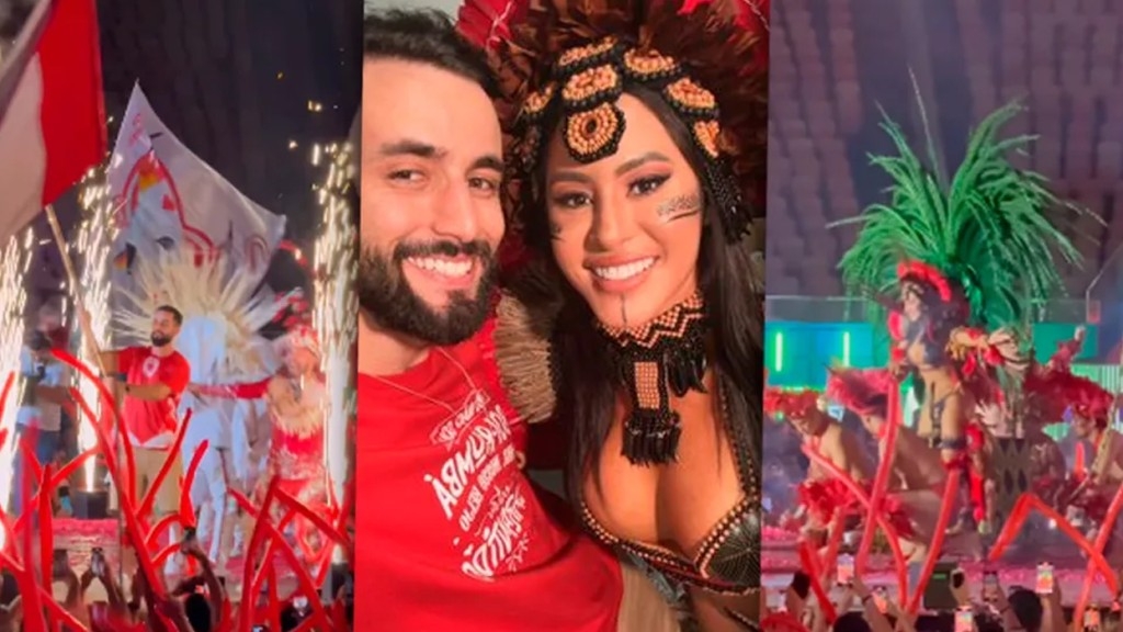 Matteus se encanta ao ver apresentação de Isabelle Nogueira: ‘Apaixonado demais’