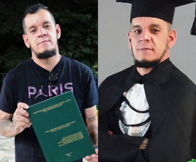 Socorrista que viralizou em apoio a idosa vira enfermeiro aos 42 com superação
