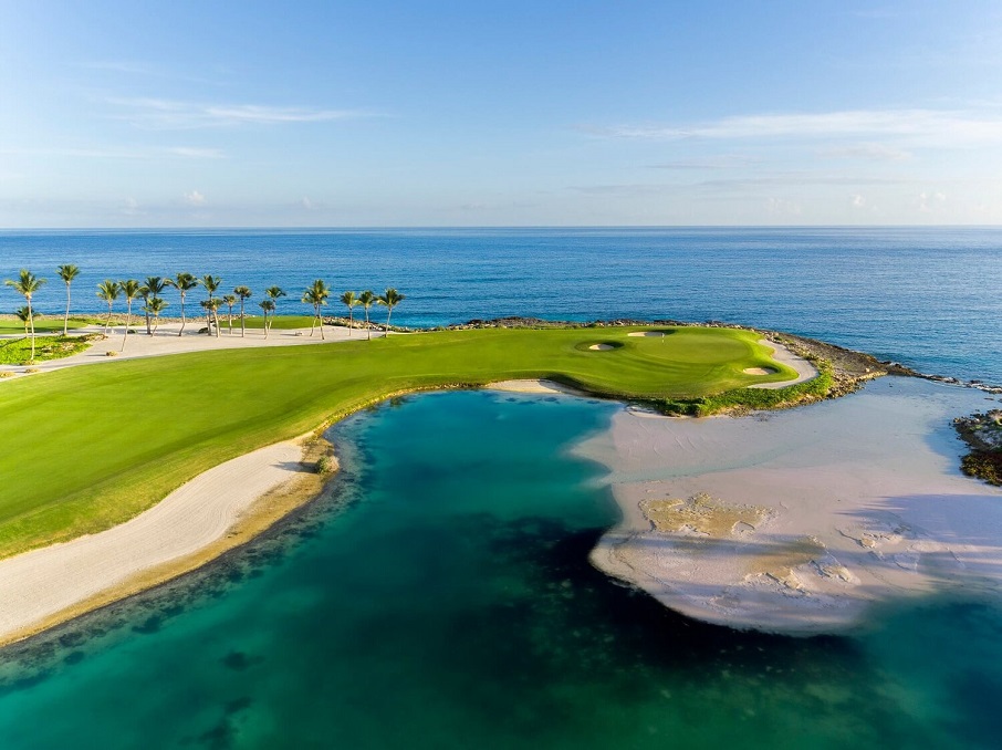 Campo de golfe Punta Espada, em Cap Cana, na República Dominica.. Foto: Punta Espada/Divulgação