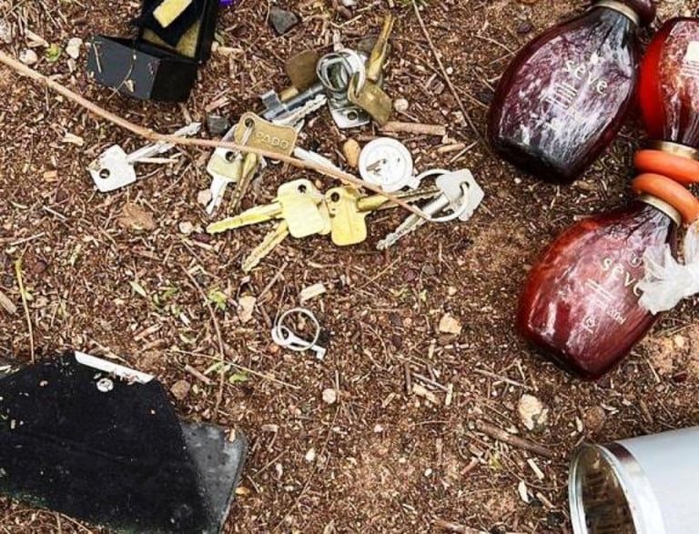 parte do material roubada foi encontrada em terreno durante buscas e prisões