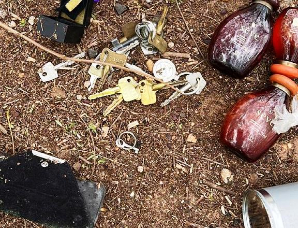 parte do material roubada foi encontrada em terreno durante buscas e prisões