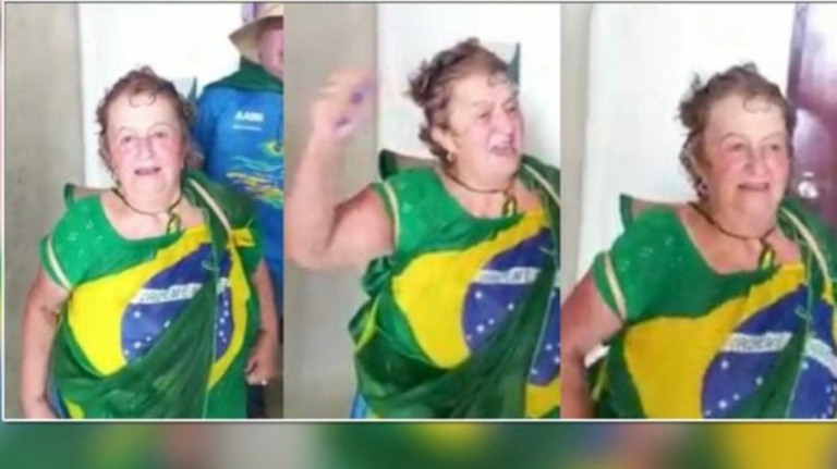 Idosa que participou de ato terrorista no DF já foi presa por tráfico