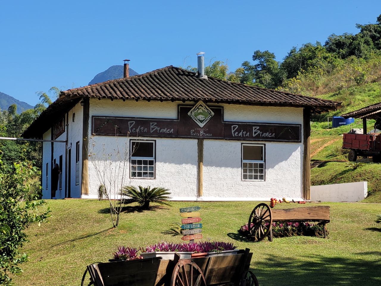 Alambique Pedra Branca, em Paraty. Foto: Miguel Trombini/iG Turismo