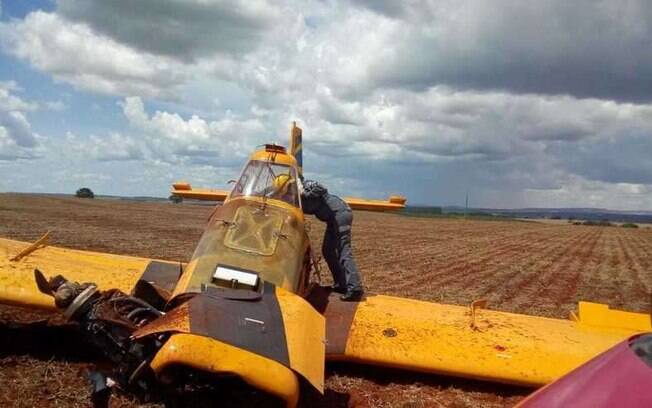 queda de avião minas