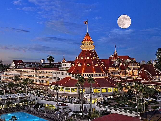 Hotel del Coronado, em San Diego. Foto: San Diego Business Journal