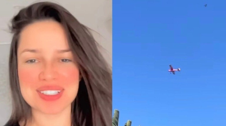 Fãs de Juliette contratam aviões para homenagear a cantora