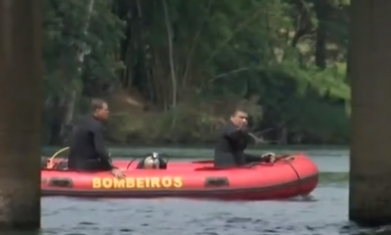 Bombeiros de Marília ajudam em buscas de afogados em rio de Chavantes