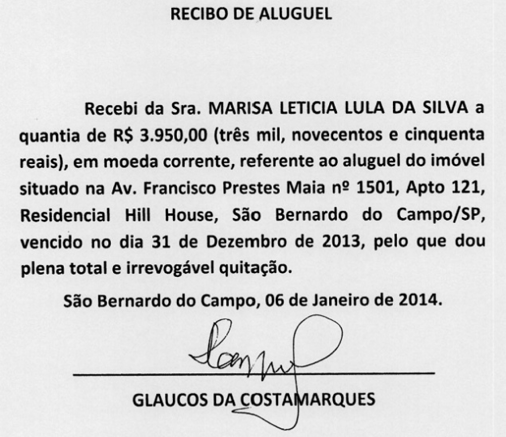 MPF desiste de perícias em recibos de Lula na Lava Jato