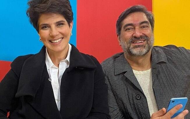 Zeca Camargo e Mariana Godoy