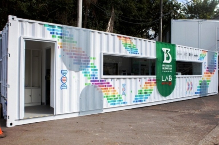 Laboratório móvel do Butantan inicia testes e mapeamento do coronavírus em Marília