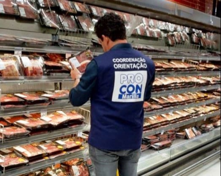 Procon - Custo da cesta básica chega a R$ 490 em Marília, compare preços