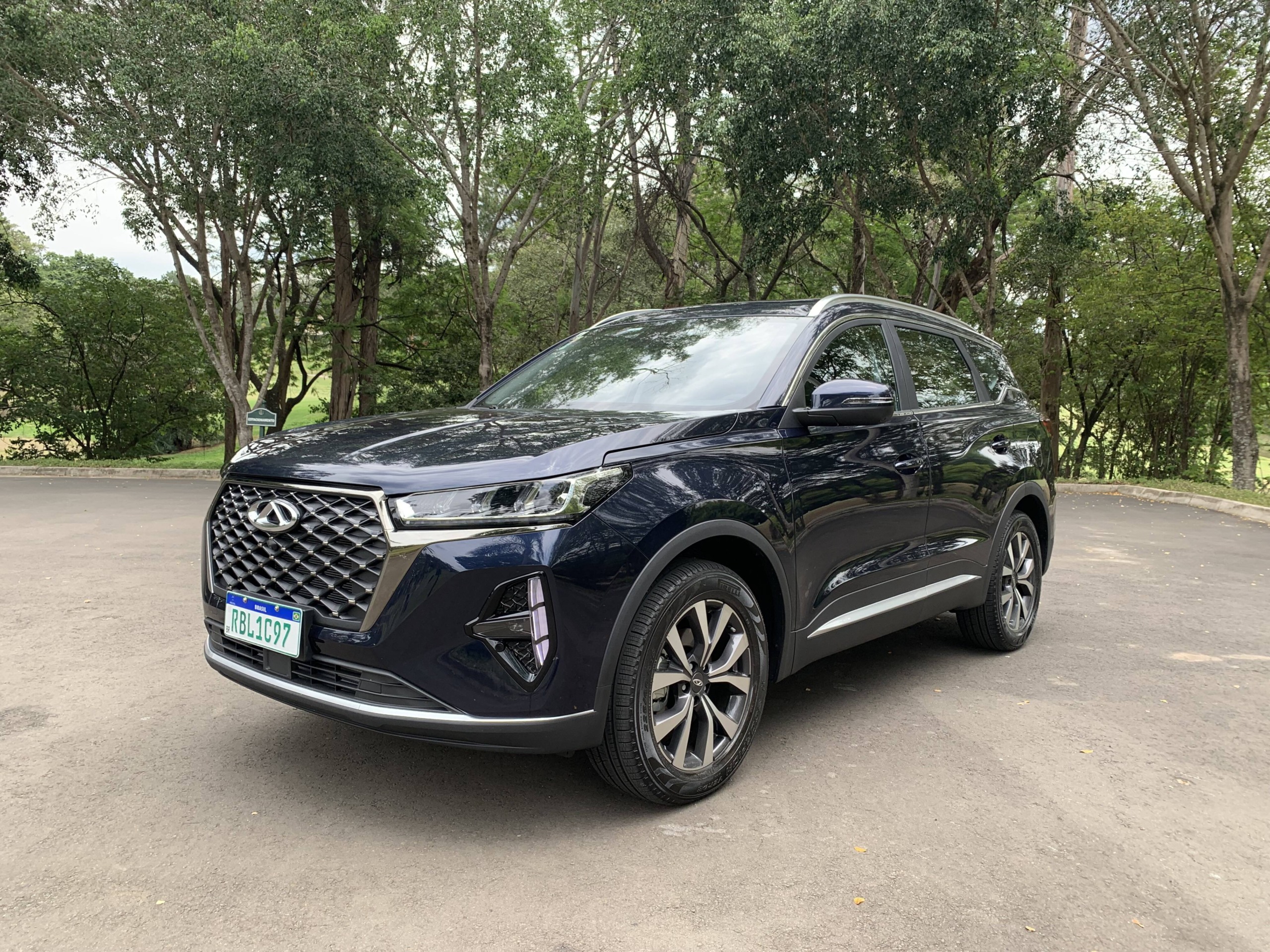 Novo Chery Tiggo 7 Pro é uma evolução da espécie e aposta tanto na oferta de equipamentos, quanto em preço. Foto: Guilherme Menezes/ iG Carros