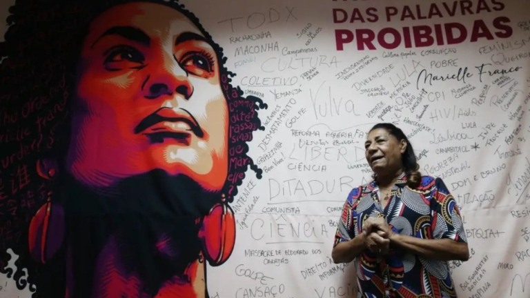 Antonio Cruz/Agência Brasil Marinete da Silva, mãe de Marielle Franco, revelou surpresa no envolvimento de Rivaldo Barbosa