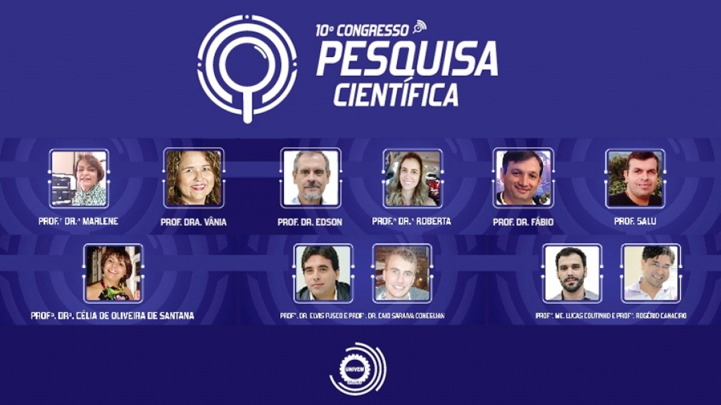 10º Congresso de Pesquisa Científica – Em formato on-line tem 500 apresentações