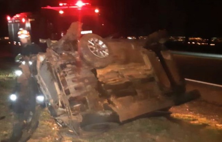 Capotamento provoca morte de motorista na SP-294 em Marília