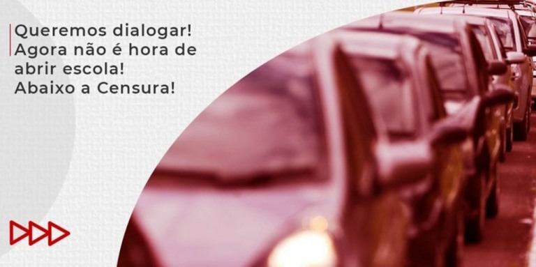 Servidores marcam carreata para pedir debate sobre volta às aulas em Marília