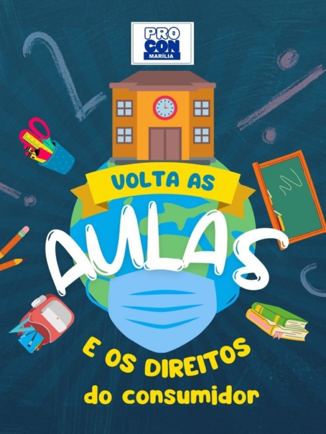Cartilha para volta ás aulas abre série de orientações do Procon em Marília