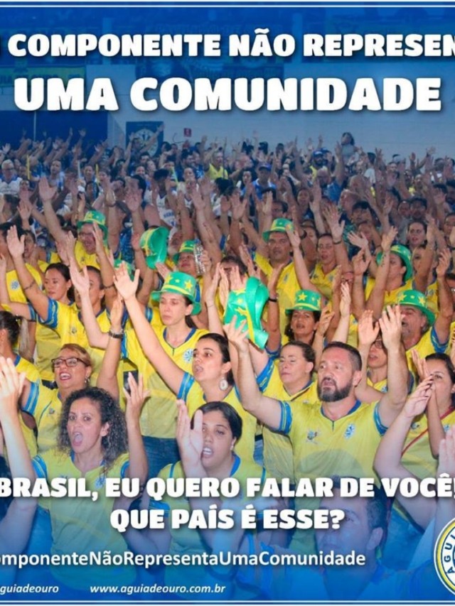 Águia de Ouro exclui artista mariliense de desfile e defende enredo