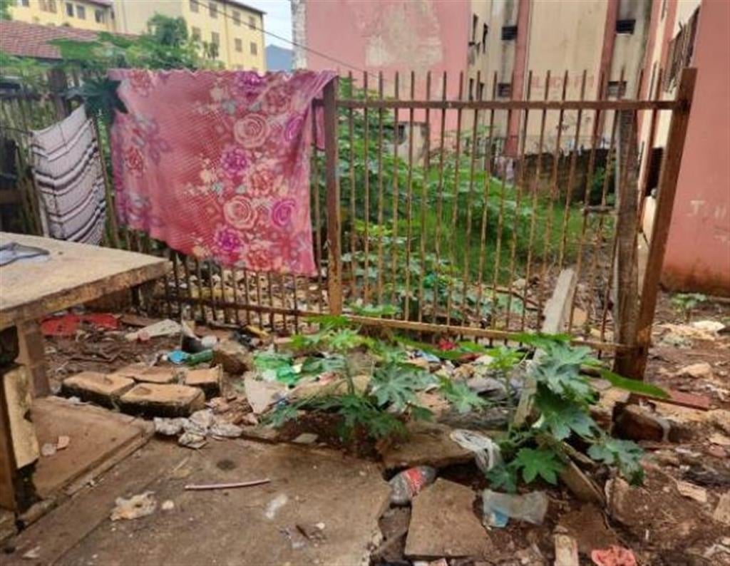 Bloco do conjunto de apartamentos Paulo Lúcio Nogueira, na zona sul de Marília, alvo de ordem de desocupação – Reprodução