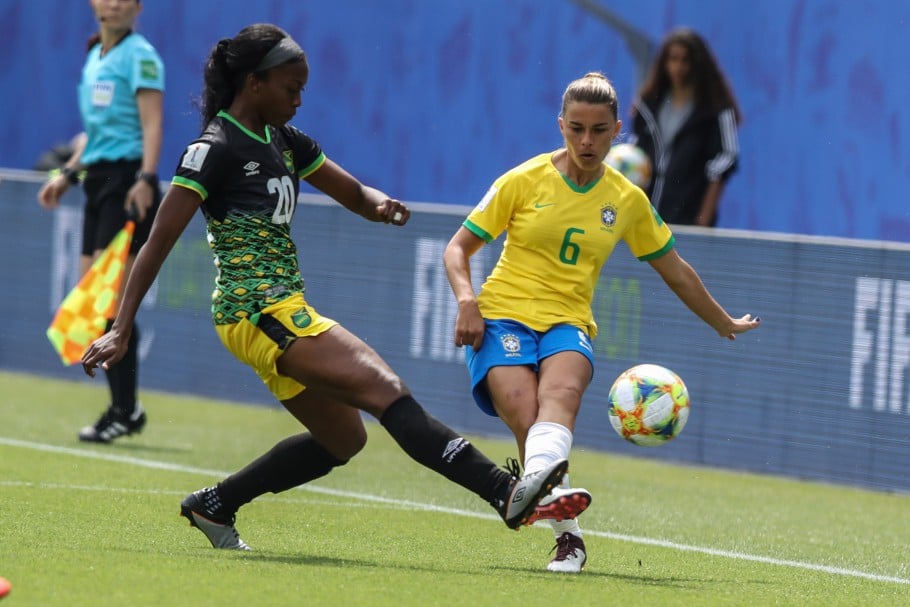 Tamires. Brasil x Jamaica – Copa do Mundo Feminina 2019