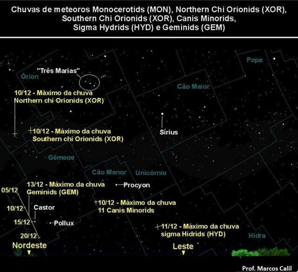 Olho no Céu - Chuvas de meteoros podem ser vista a olho até dia 14