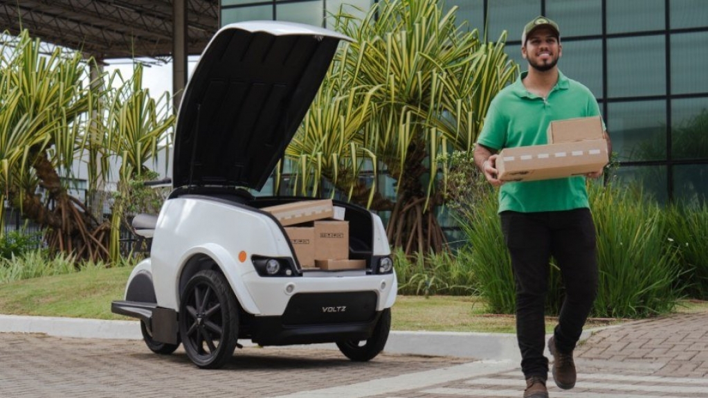 Voltz lança triciclo elétrico focado em serviços de entrega no Brasil