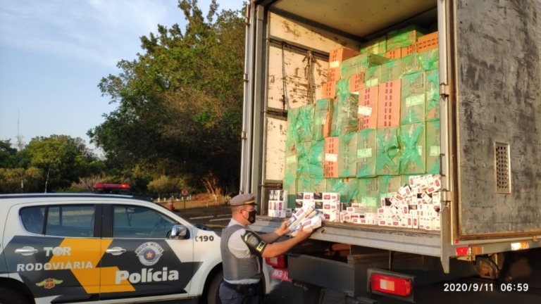 Contrabando - Região de Assis tem terceira grande apreensão de cigarros na semana