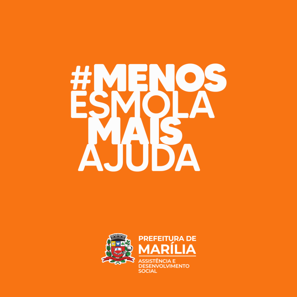 Marília reforça campanha contra esmolas três dias após novas críticas de padre Júlio