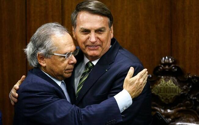 paulo guedes e bolsonaro