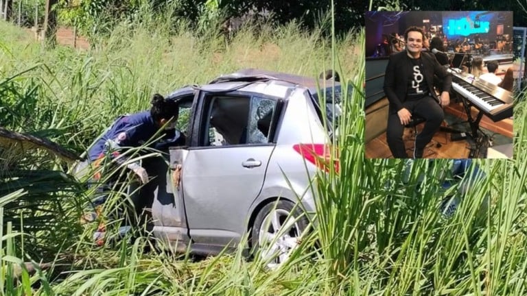Pianista da cantora Luiza Possi morre em acidente de carro com a namorada: ‘Natal’