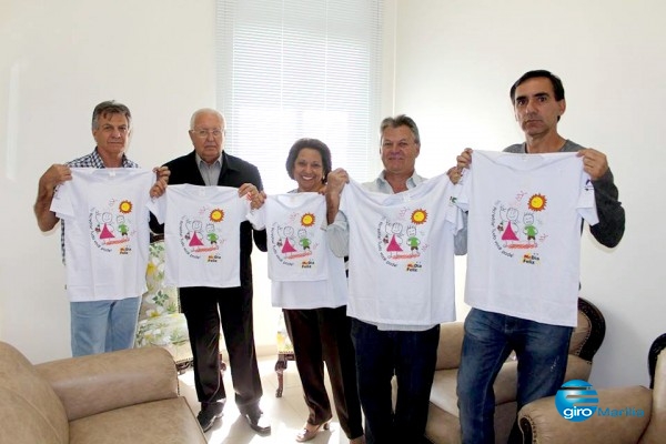 Gilberto Zocchio, Milton Tédde, Lúcia Zanella, Ivan Zocchio e João Carlos Mathias – Divulgação