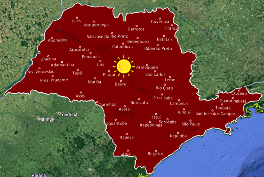 Marília terá semana com tempo firme e temperaturas em elevação